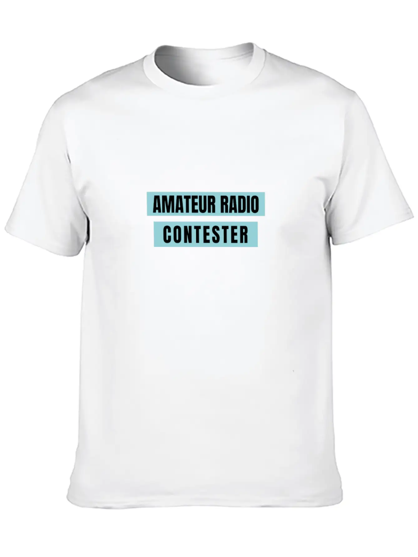 Amateur Radio Contester Unisex Short Sleeve Soft Cotton T-Shirt – Casual Everyday Wear