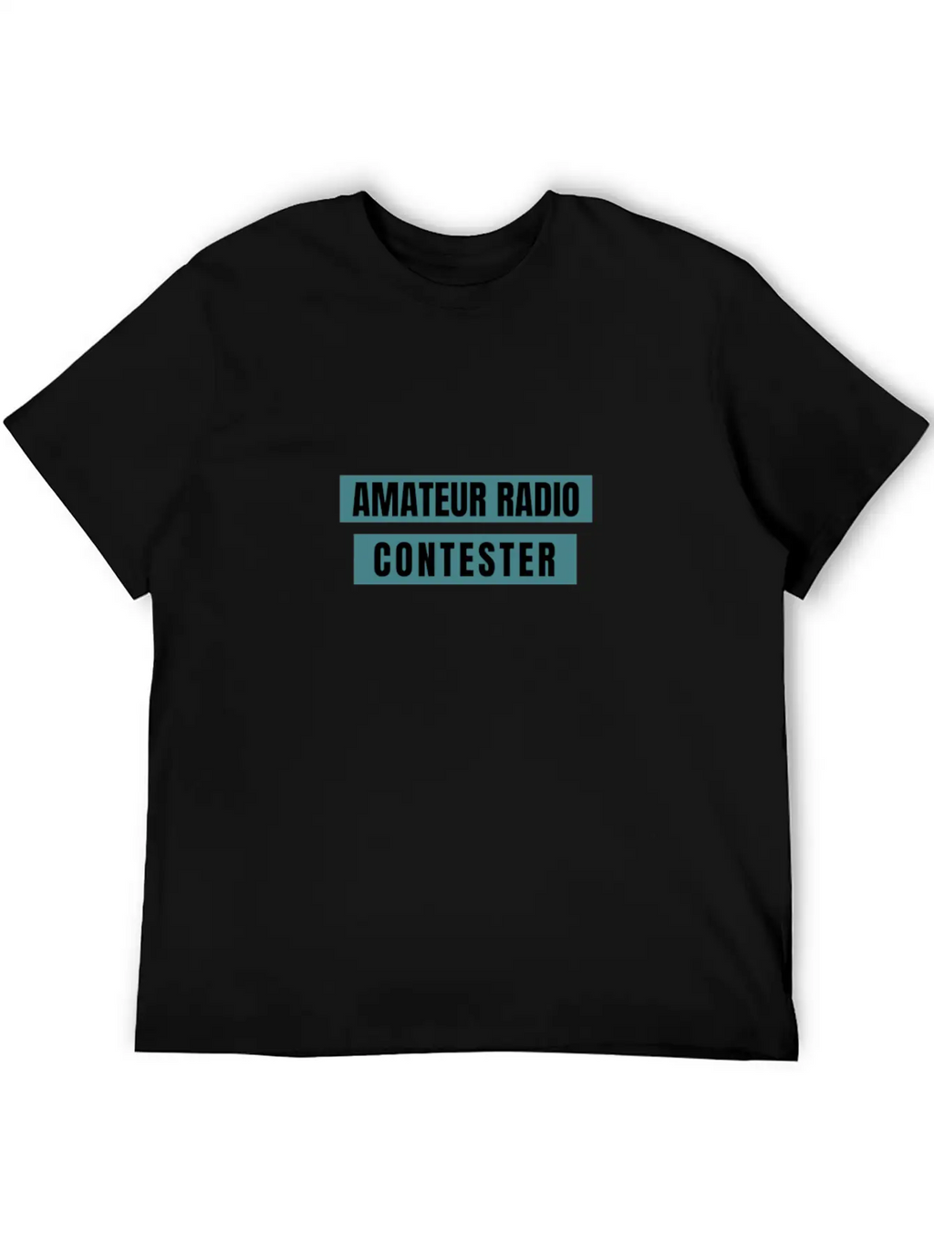 Amateur Radio Contester Unisex Short Sleeve Soft Cotton T-Shirt – Casual Everyday Wear