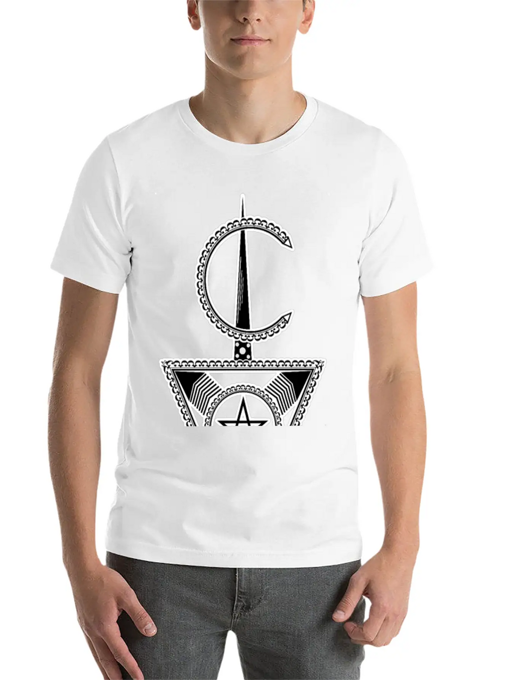 Amazigh Symbol Of Jewelry And Culture Stylish Everyday T-Shirt – Unisex Basic Cotton Tee