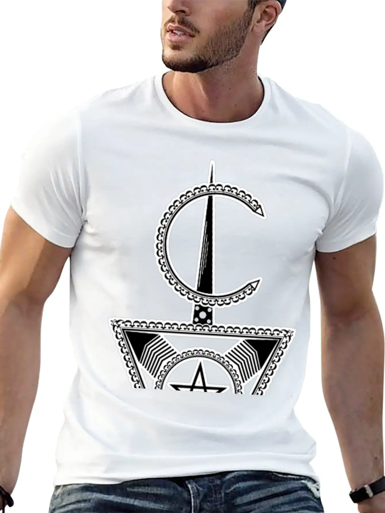Amazigh Symbol Of Jewelry And Culture Stylish Everyday T-Shirt – Unisex Basic Cotton Tee
