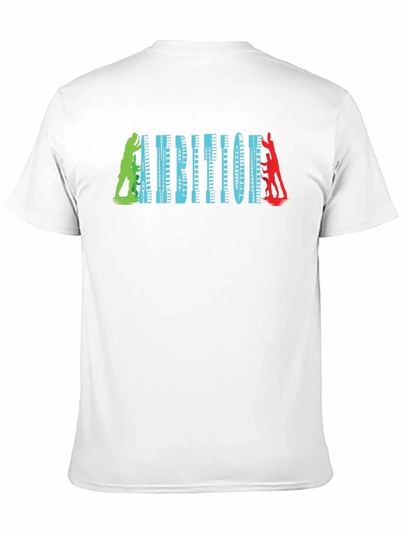 Ambition Classic Fit Graphic Tee For Daily Comfort – Unisex Cotton Shirt