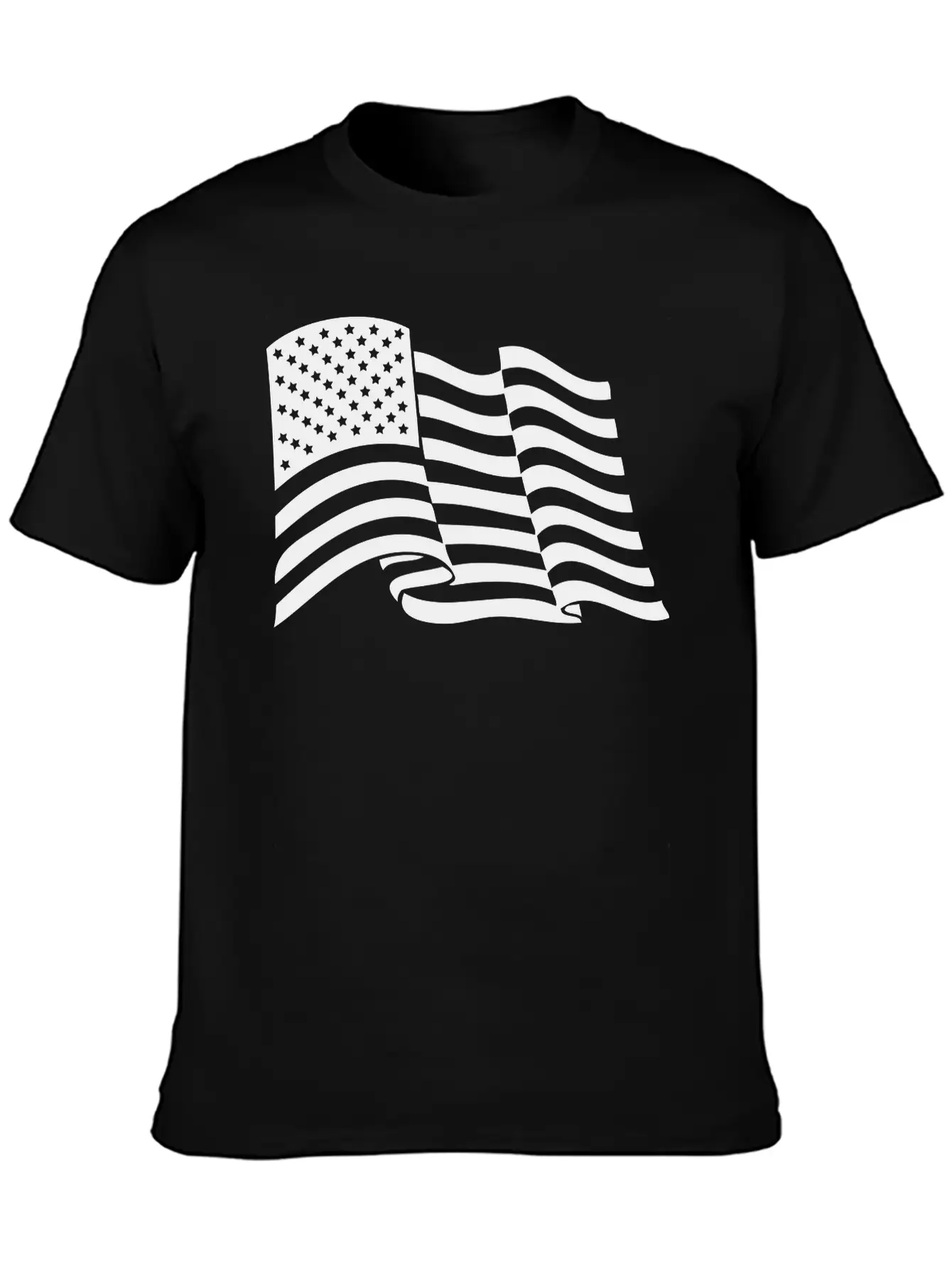 American Flag Tactical Subdued Unisex Casual T-Shirt – Clean Design For Daily Comfort