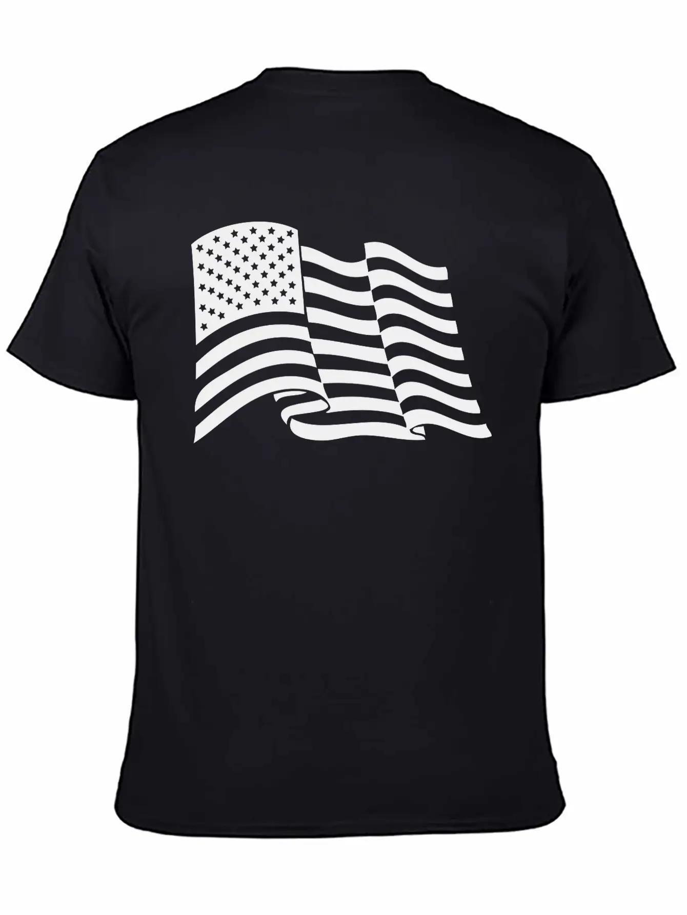 American Flag Tactical Subdued Unisex Casual T-Shirt – Clean Design For Daily Comfort