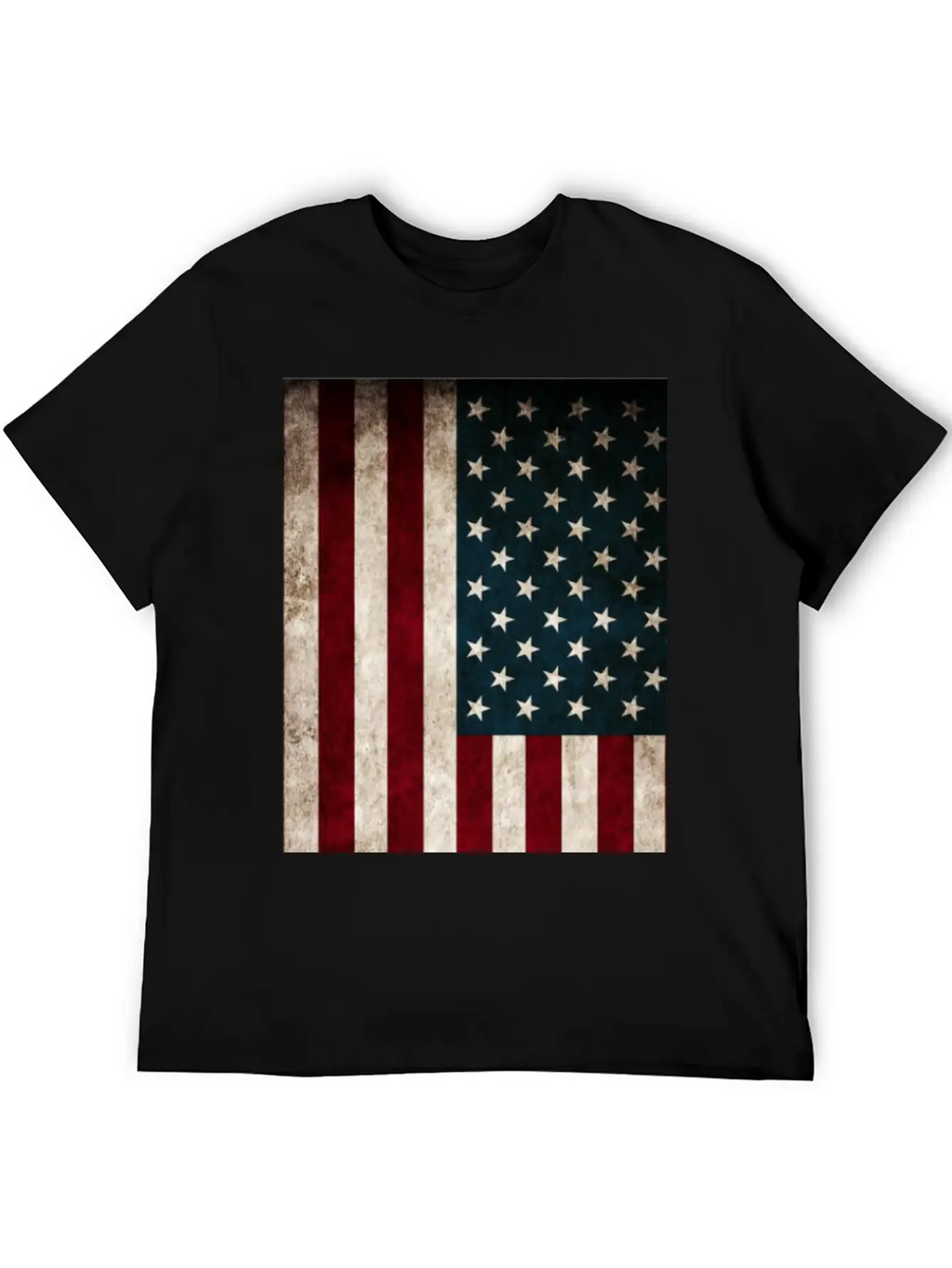 American Flag Unisex Casual T-Shirt – Clean Design For Daily Comfort