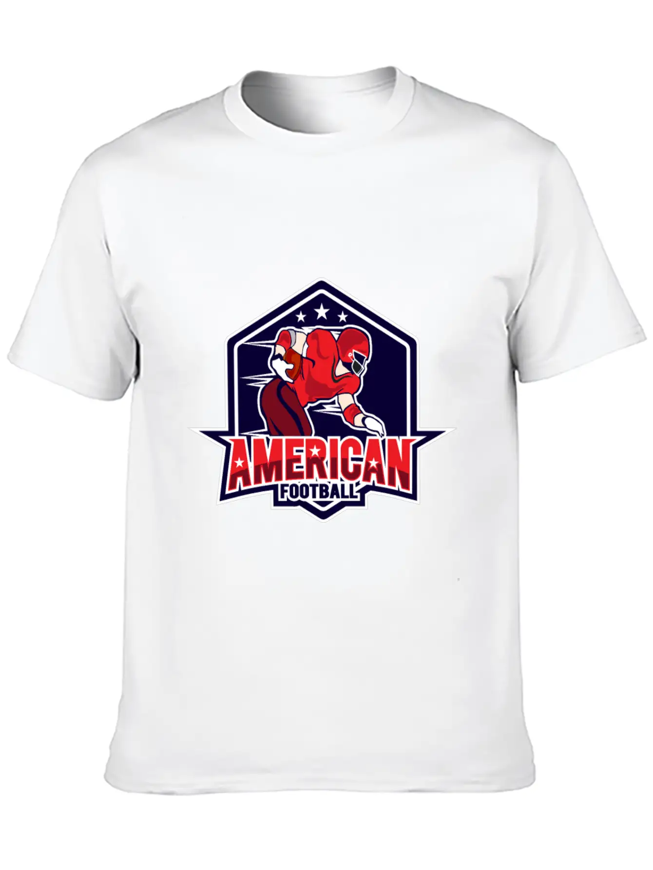 AMERICAN FOOTBAL Essential Cotton Tee For Daily Outfits – Unisex Style