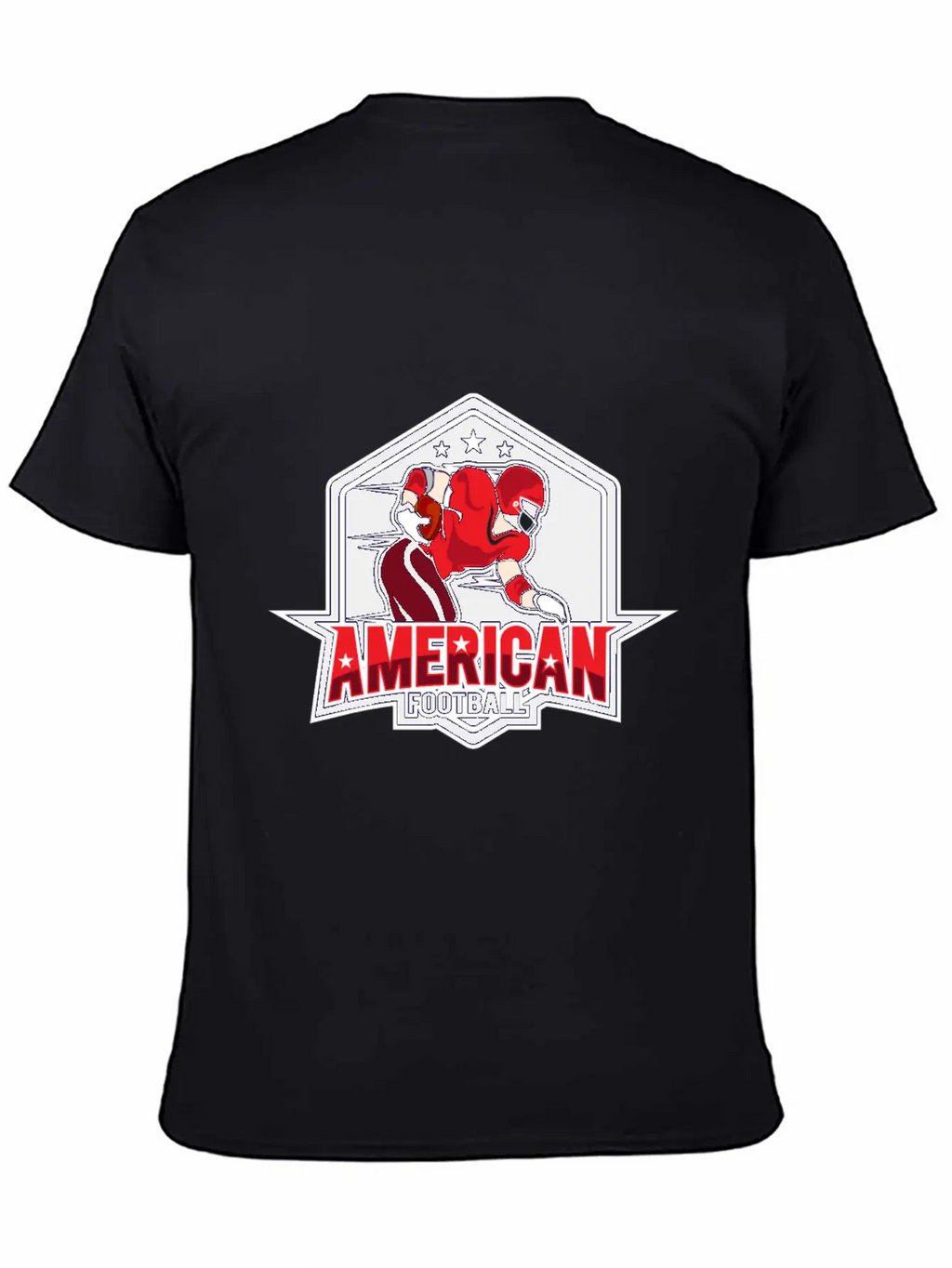 AMERICAN FOOTBAL Essential Cotton Tee For Daily Outfits – Unisex Style