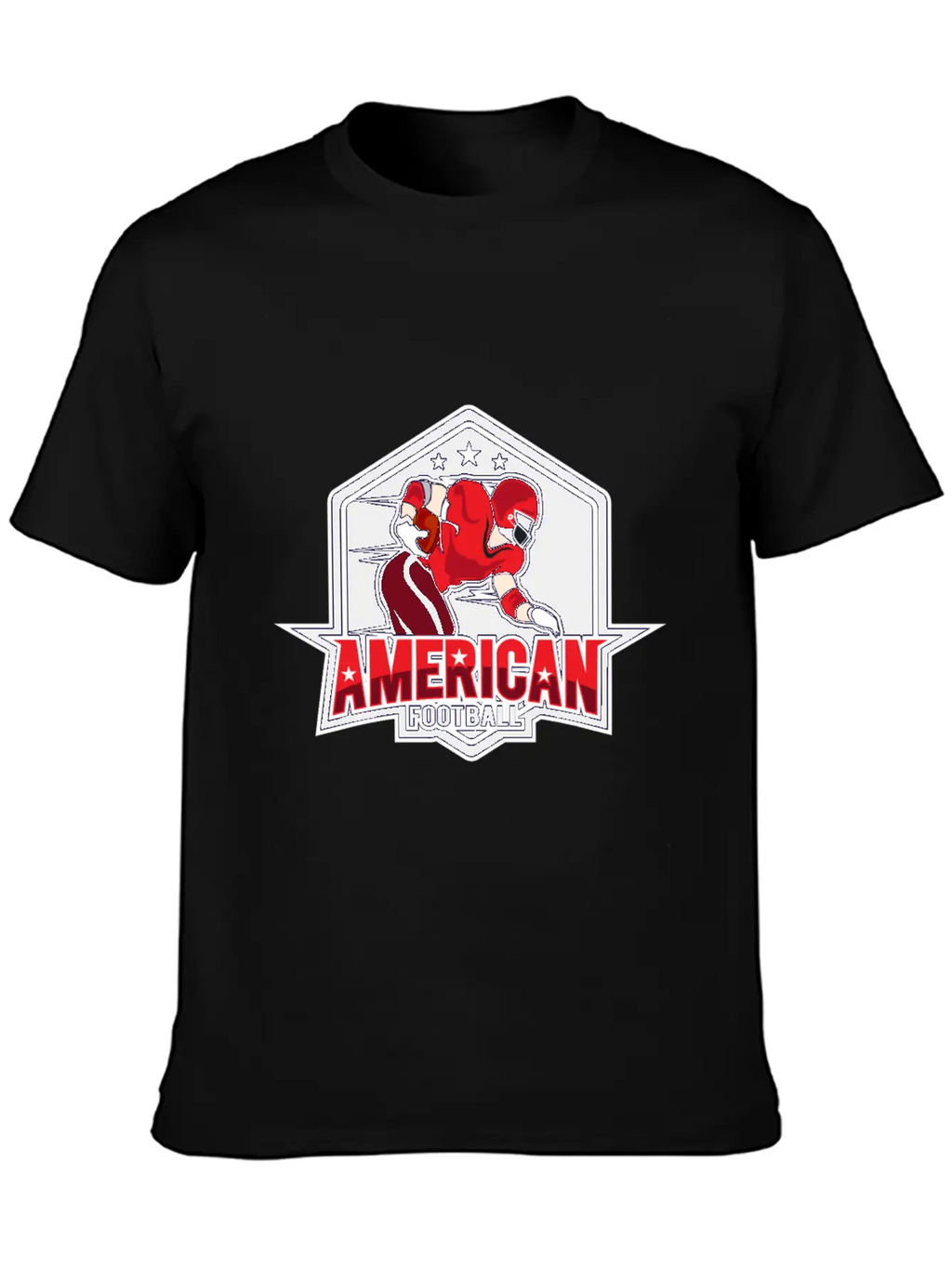 AMERICAN FOOTBAL Essential Cotton Tee For Daily Outfits – Unisex Style