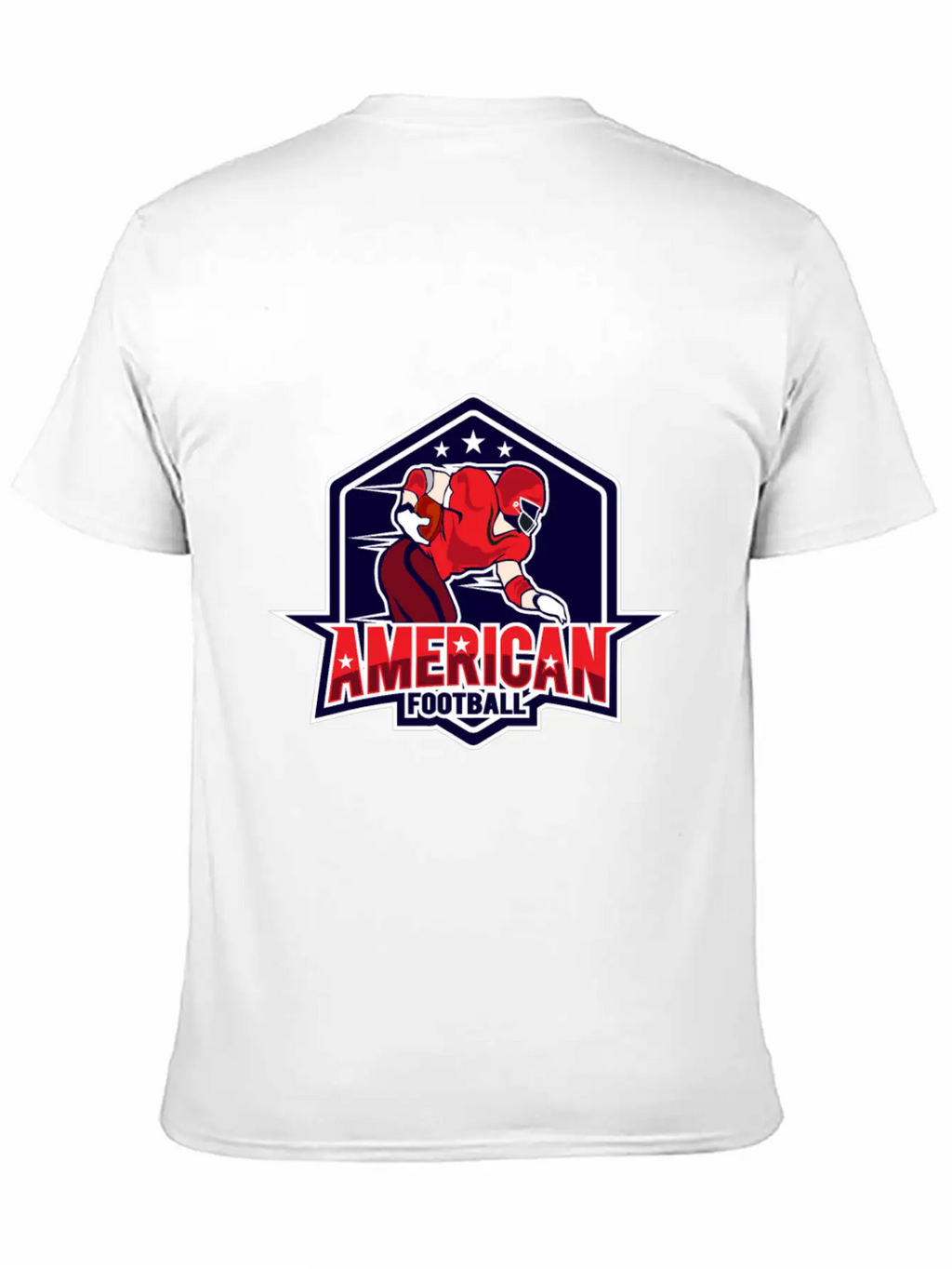 AMERICAN FOOTBAL Essential Cotton Tee For Daily Outfits – Unisex Style