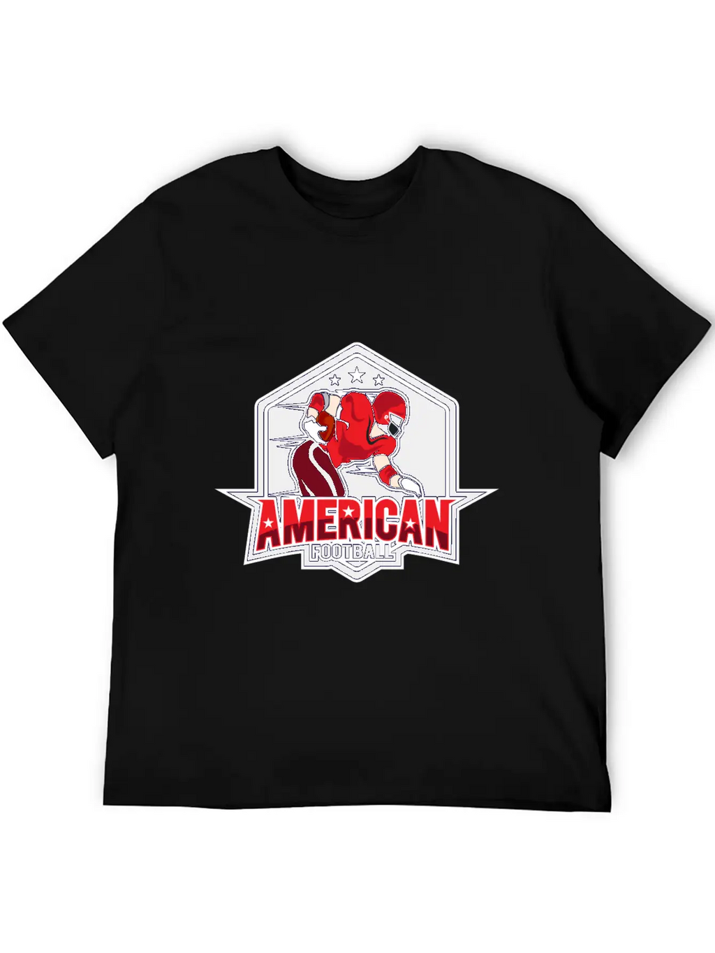 AMERICAN FOOTBAL Essential Cotton Tee For Daily Outfits – Unisex Style