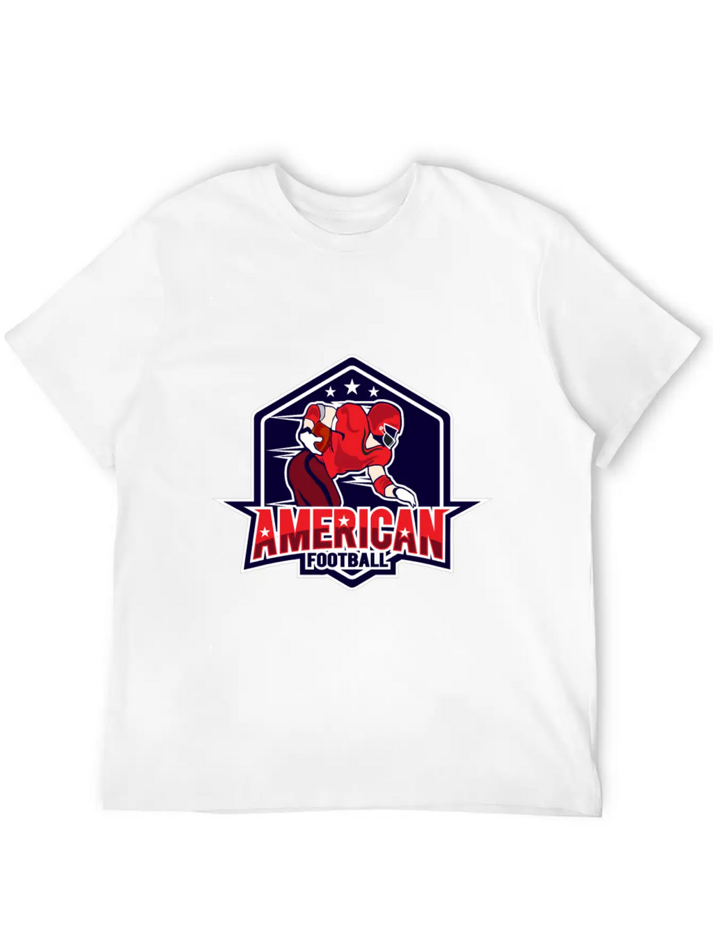 AMERICAN FOOTBAL Essential Cotton Tee For Daily Outfits – Unisex Style