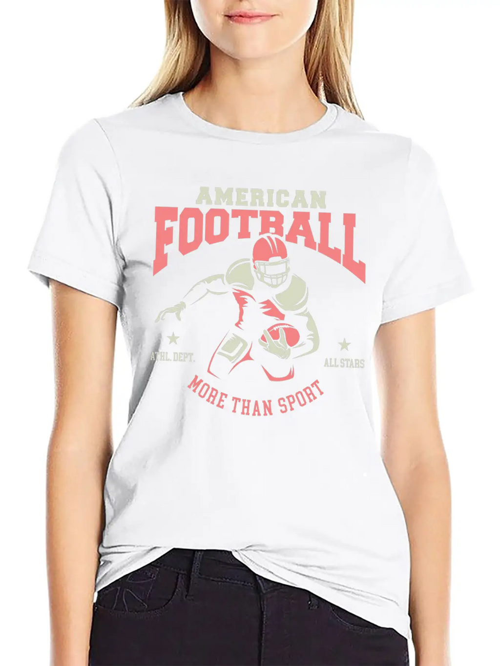 American Football All Stars Unisex Casual T-Shirt – Clean Design For Daily Comfort