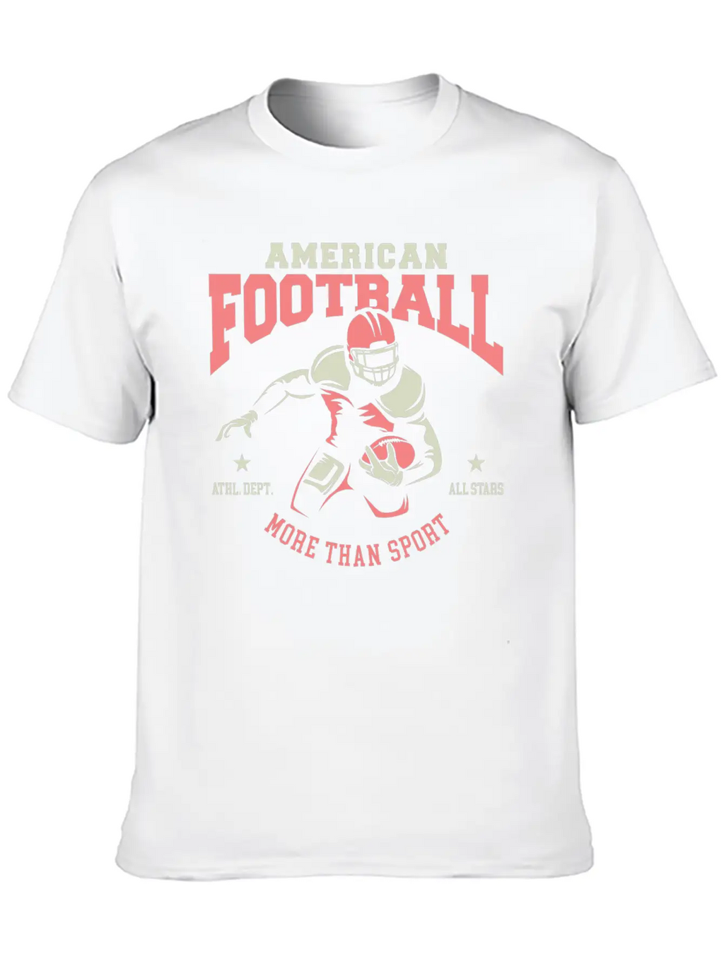 American Football All Stars Unisex Casual T-Shirt – Clean Design For Daily Comfort