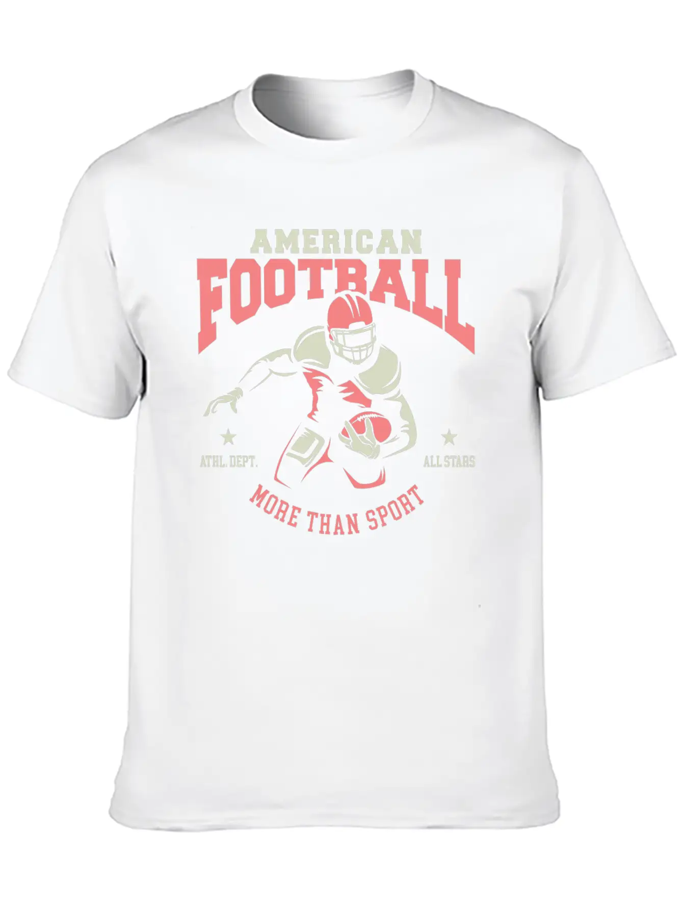 American Football All Stars Unisex Casual T-Shirt – Clean Design For Daily Comfort