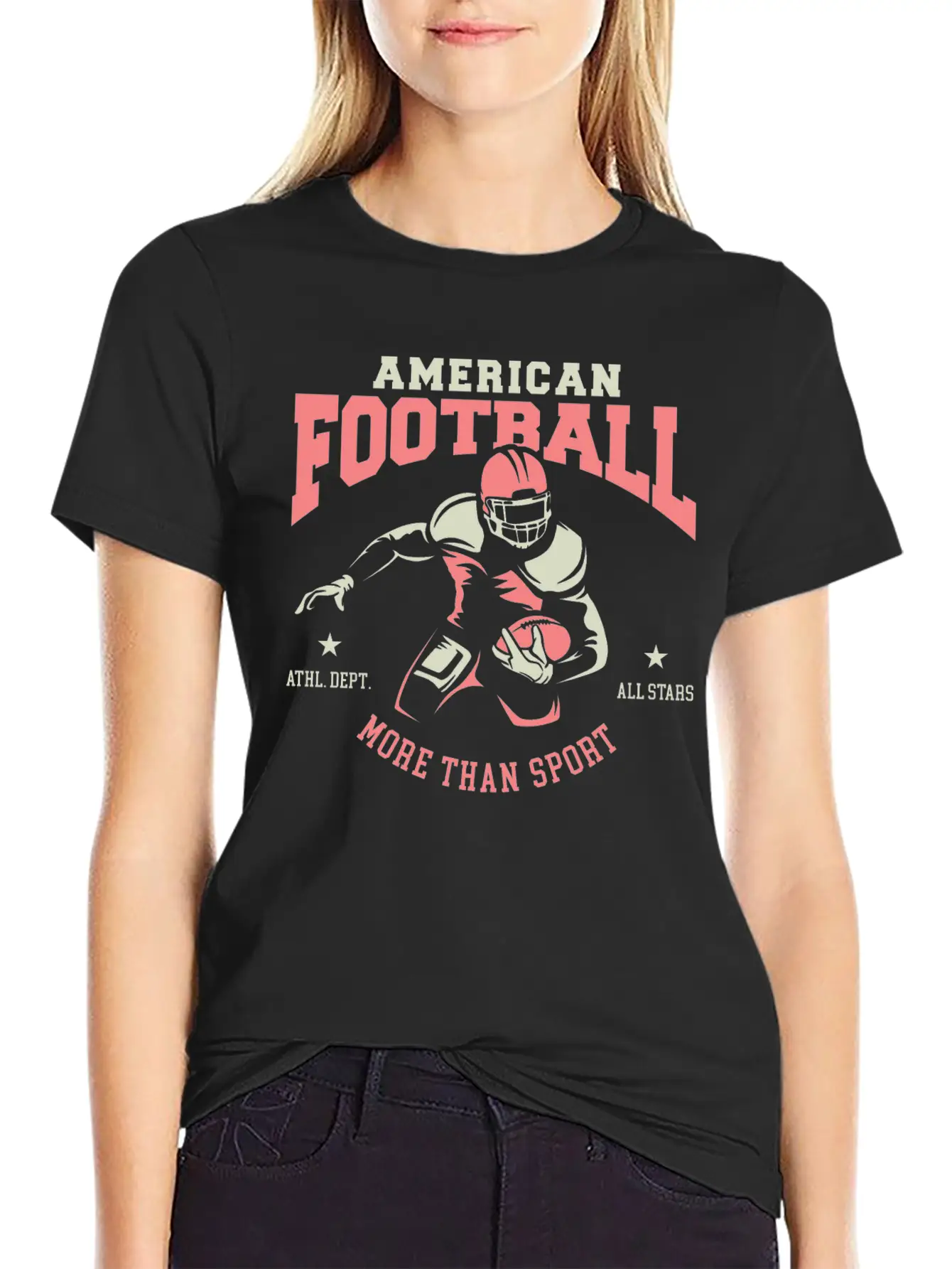 American Football All Stars Unisex Casual T-Shirt – Clean Design For Daily Comfort