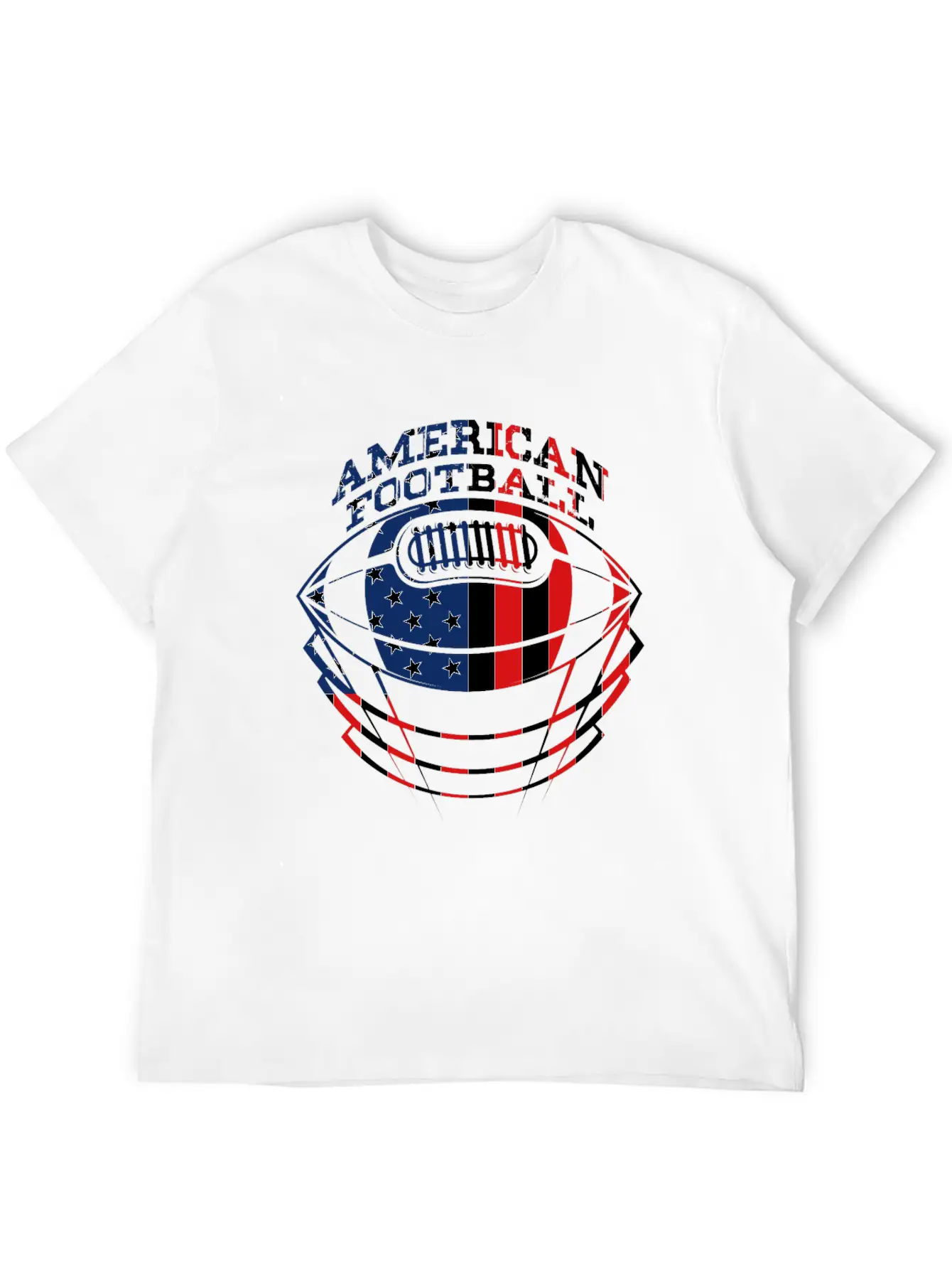 American Football Breathable Graphic T-Shirt – Perfect For Casual Days