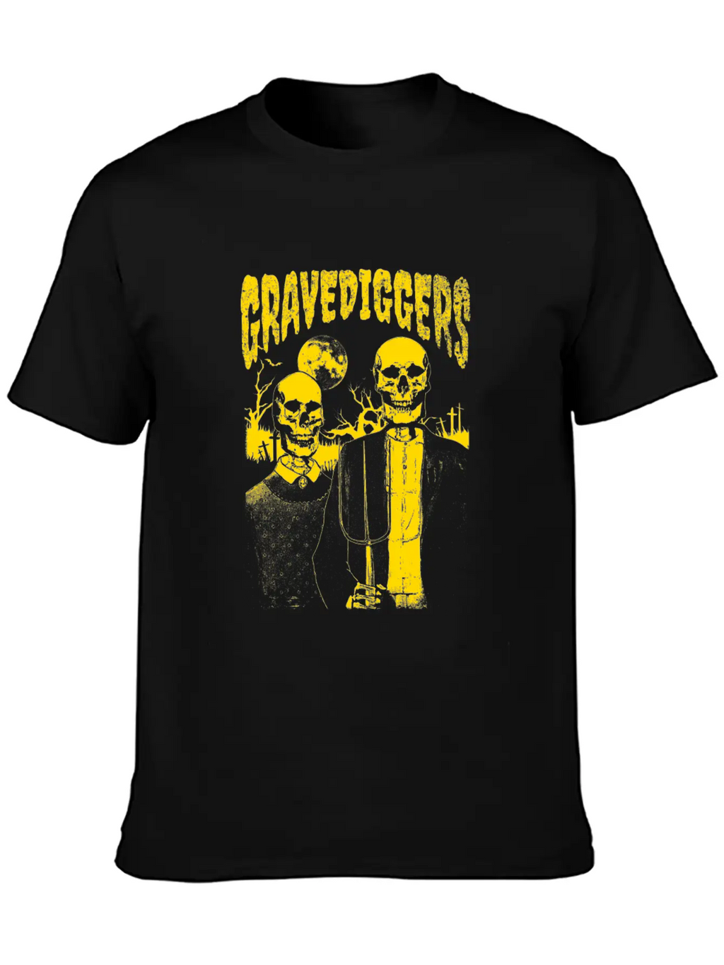American Goth Unisex Casual T-Shirt – Clean Design For Daily Comfort