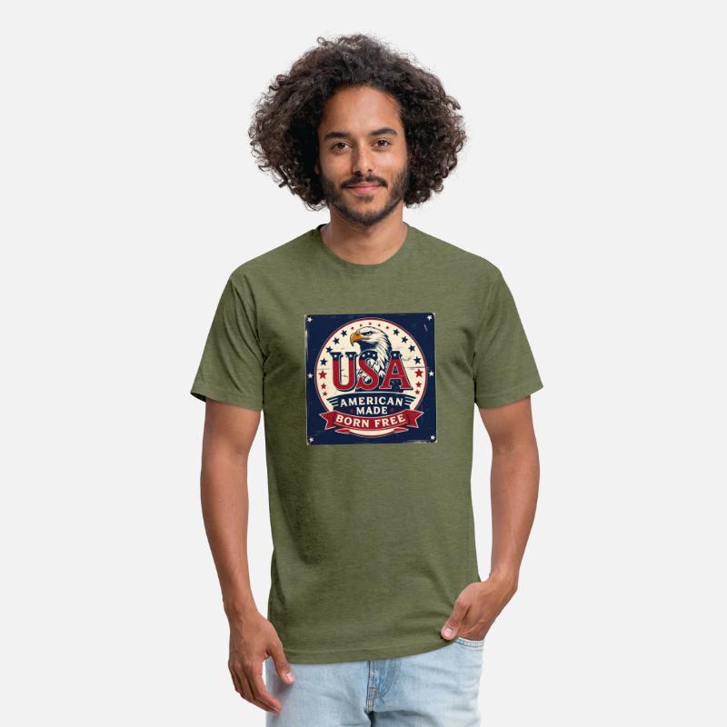 American Made Heritage Badge Tee