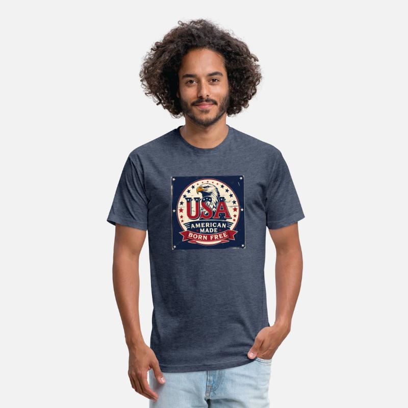 American Made Heritage Badge Tee