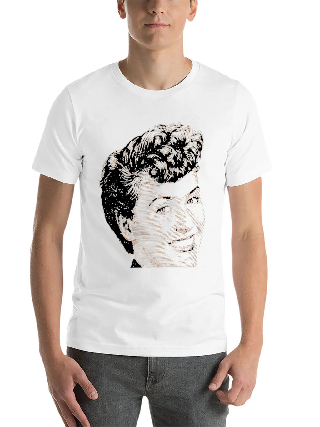 American Woman Vintage Breathable Soft Cotton T-Shirt – Timeless Casual Look