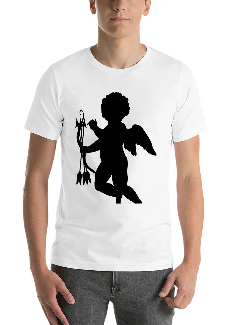 Amor Classic Fit Graphic Tee For Daily Comfort – Unisex Cotton Shirt