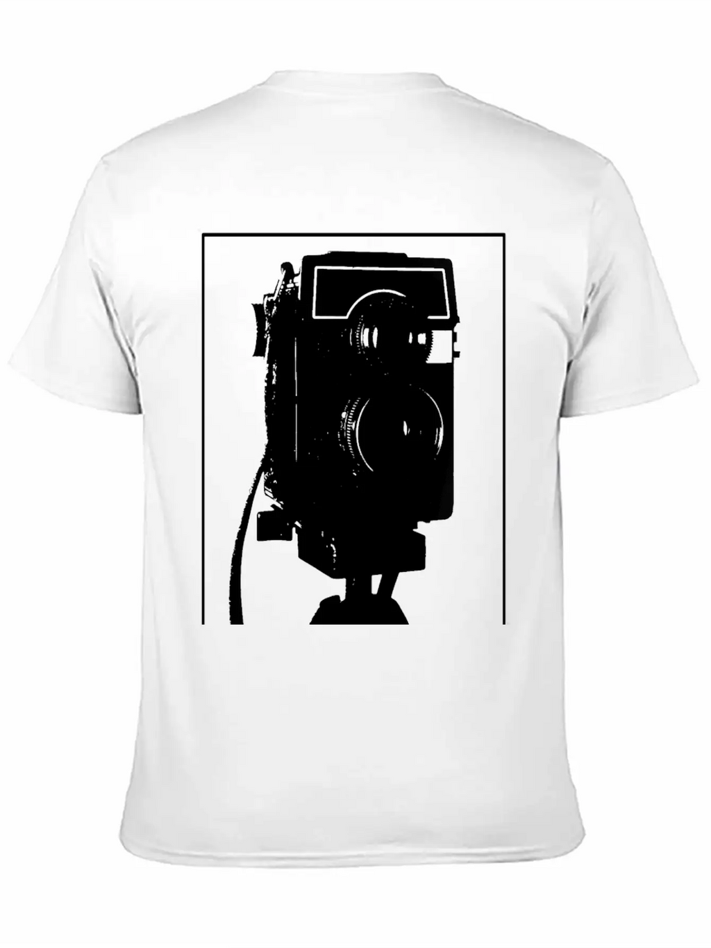 Analogue Camera On Tripod Unisex Casual T-Shirt – Clean Design For Daily Comfort