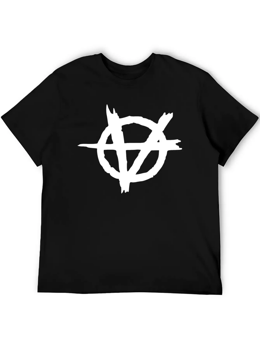 ANARCHY GOTHIC LOGO Unisex Short Sleeve Soft Cotton T-Shirt – Casual Everyday Wear