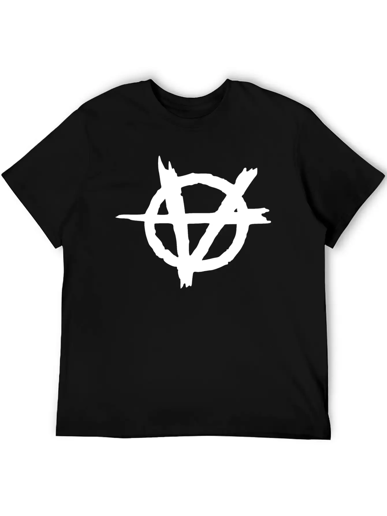 ANARCHY GOTHIC LOGO Unisex Short Sleeve Soft Cotton T-Shirt – Casual Everyday Wear