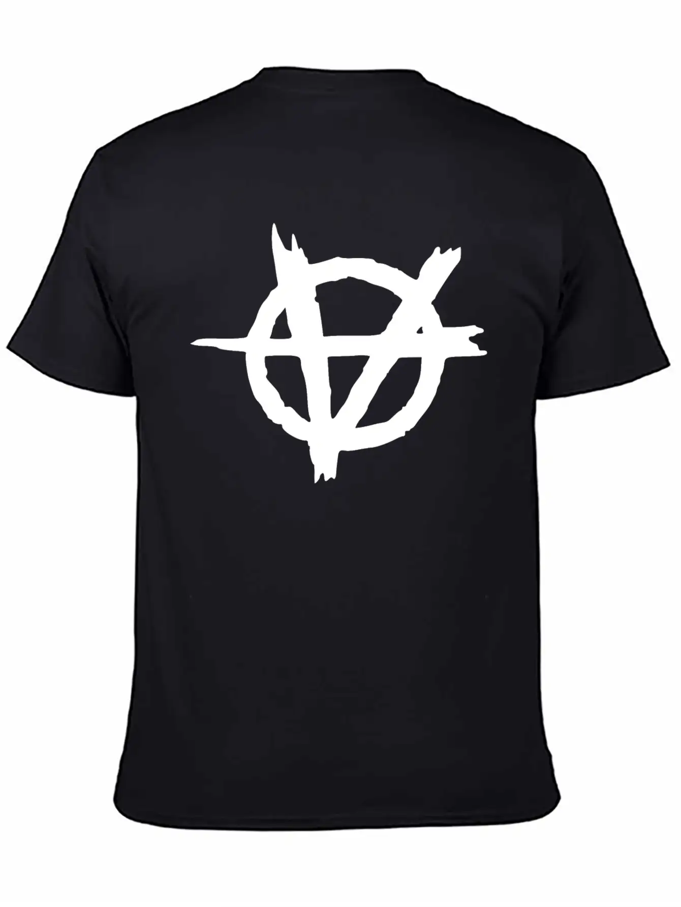 ANARCHY GOTHIC LOGO Unisex Short Sleeve Soft Cotton T-Shirt – Casual Everyday Wear