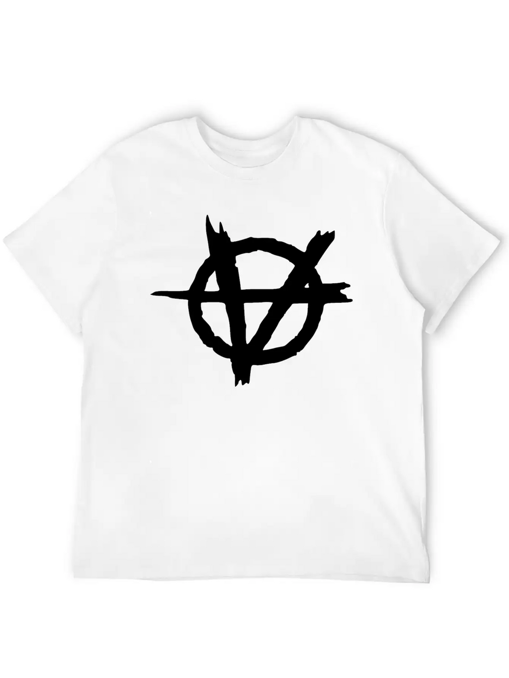 ANARCHY GOTHIC LOGO Unisex Short Sleeve Soft Cotton T-Shirt – Casual Everyday Wear