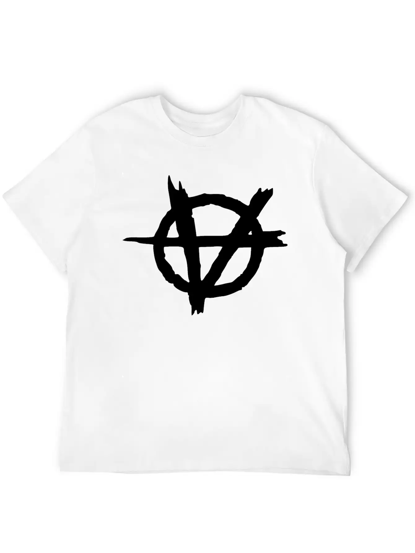 ANARCHY GOTHIC LOGO Unisex Short Sleeve Soft Cotton T-Shirt – Casual Everyday Wear