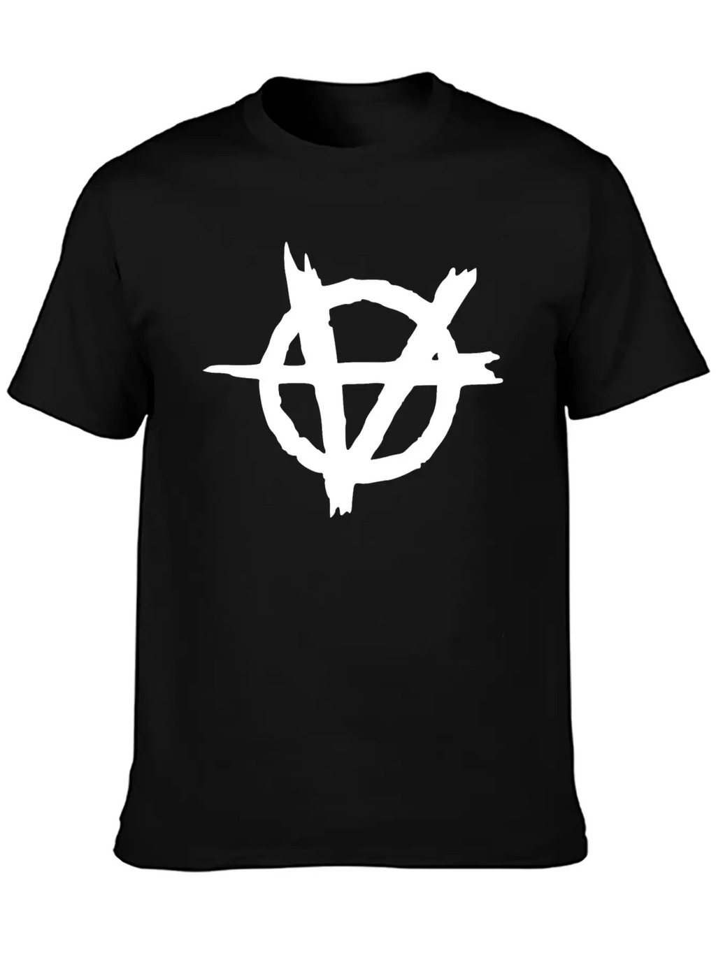 ANARCHY GOTHIC LOGO Unisex Short Sleeve Soft Cotton T-Shirt – Casual Everyday Wear