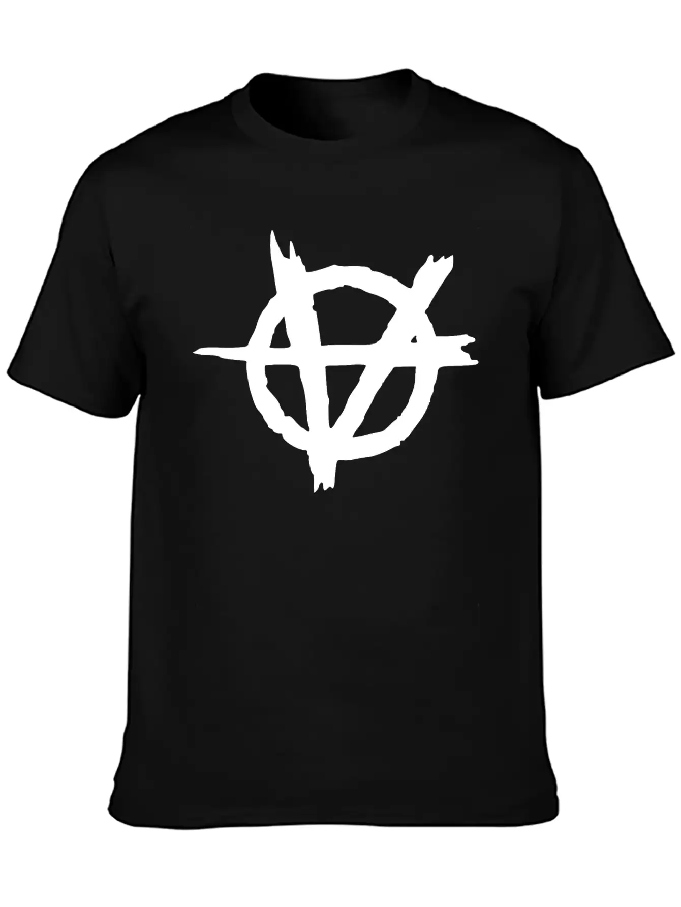 ANARCHY GOTHIC LOGO Unisex Short Sleeve Soft Cotton T-Shirt – Casual Everyday Wear