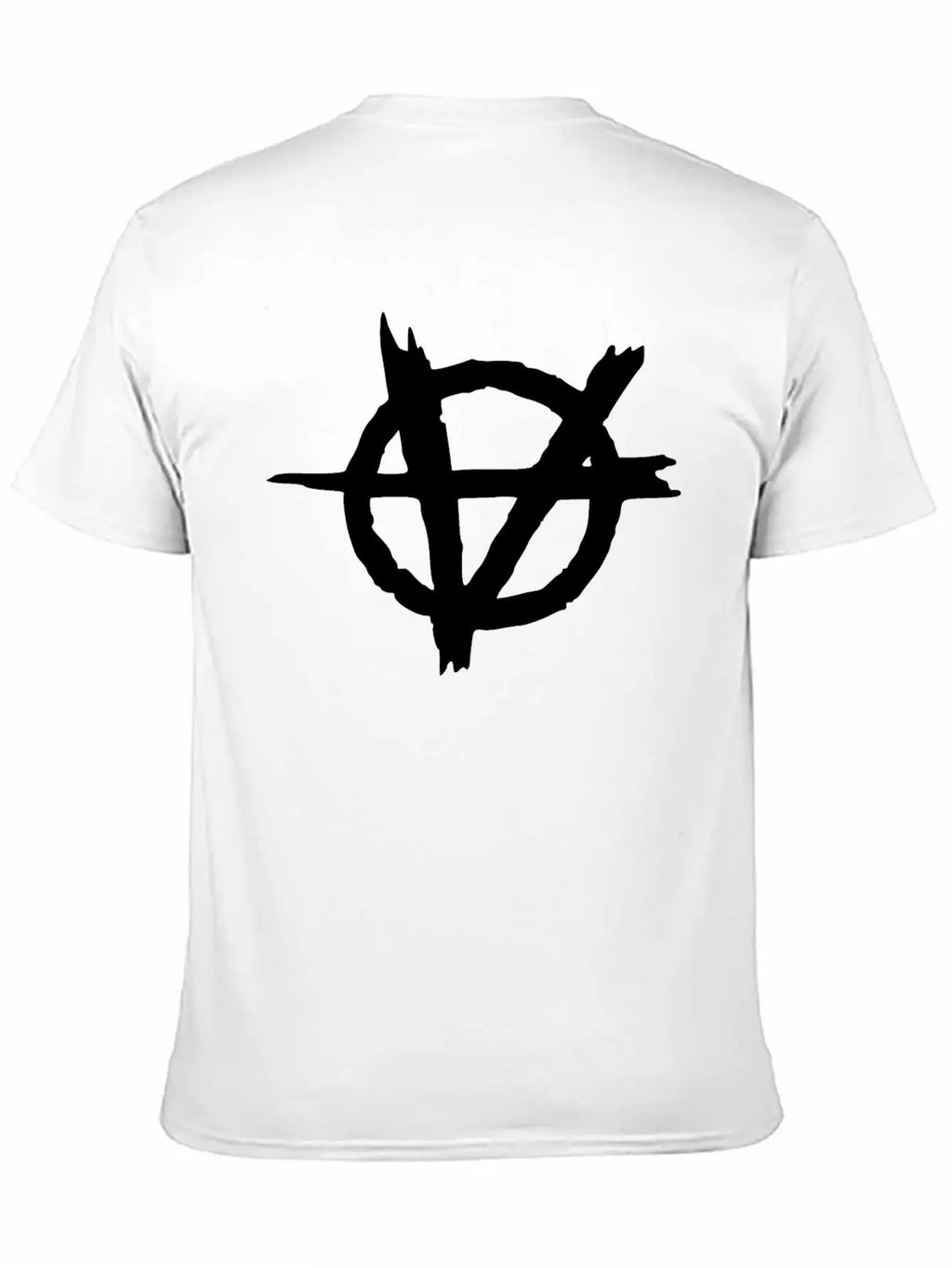 ANARCHY GOTHIC LOGO Unisex Short Sleeve Soft Cotton T-Shirt – Casual Everyday Wear
