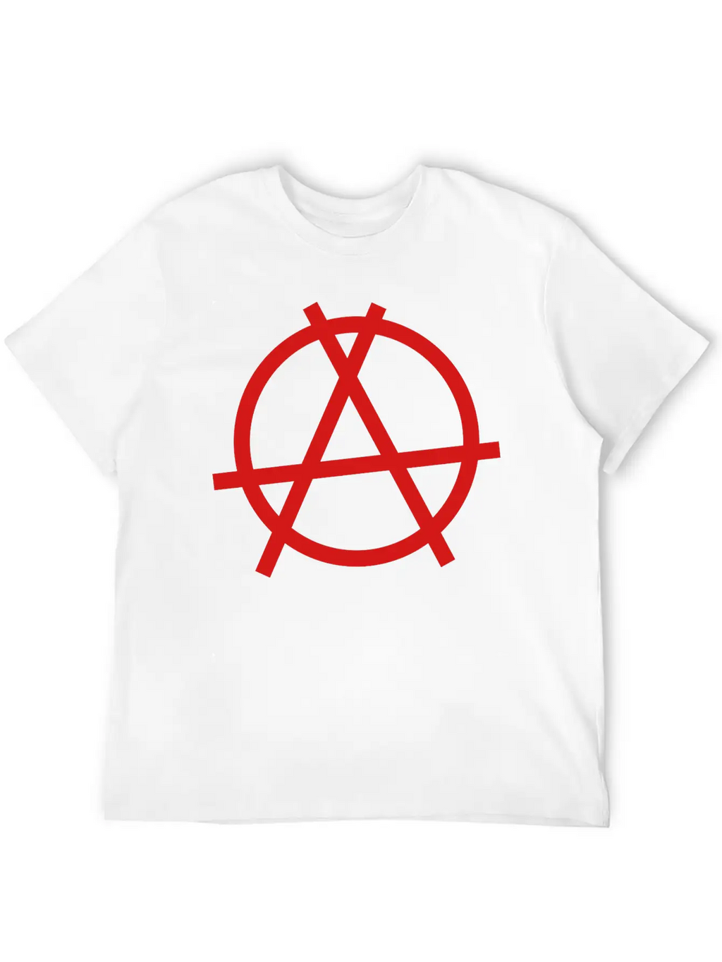 Anarchy Sign Unisex Casual T-Shirt – Clean Design For Daily Comfort
