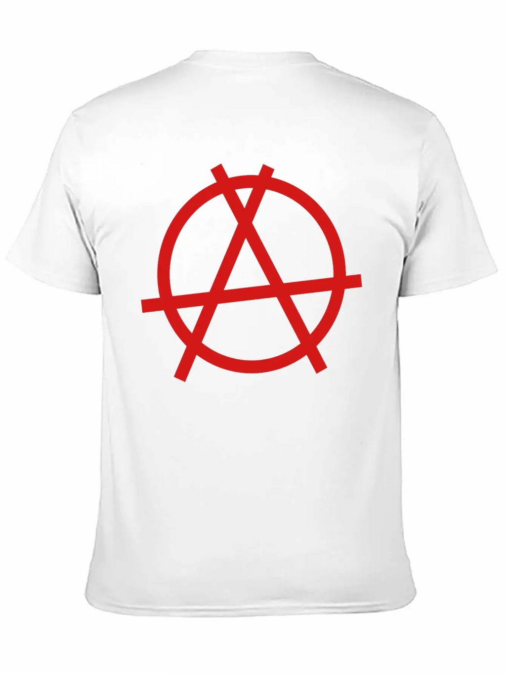 Anarchy Sign Unisex Casual T-Shirt – Clean Design For Daily Comfort