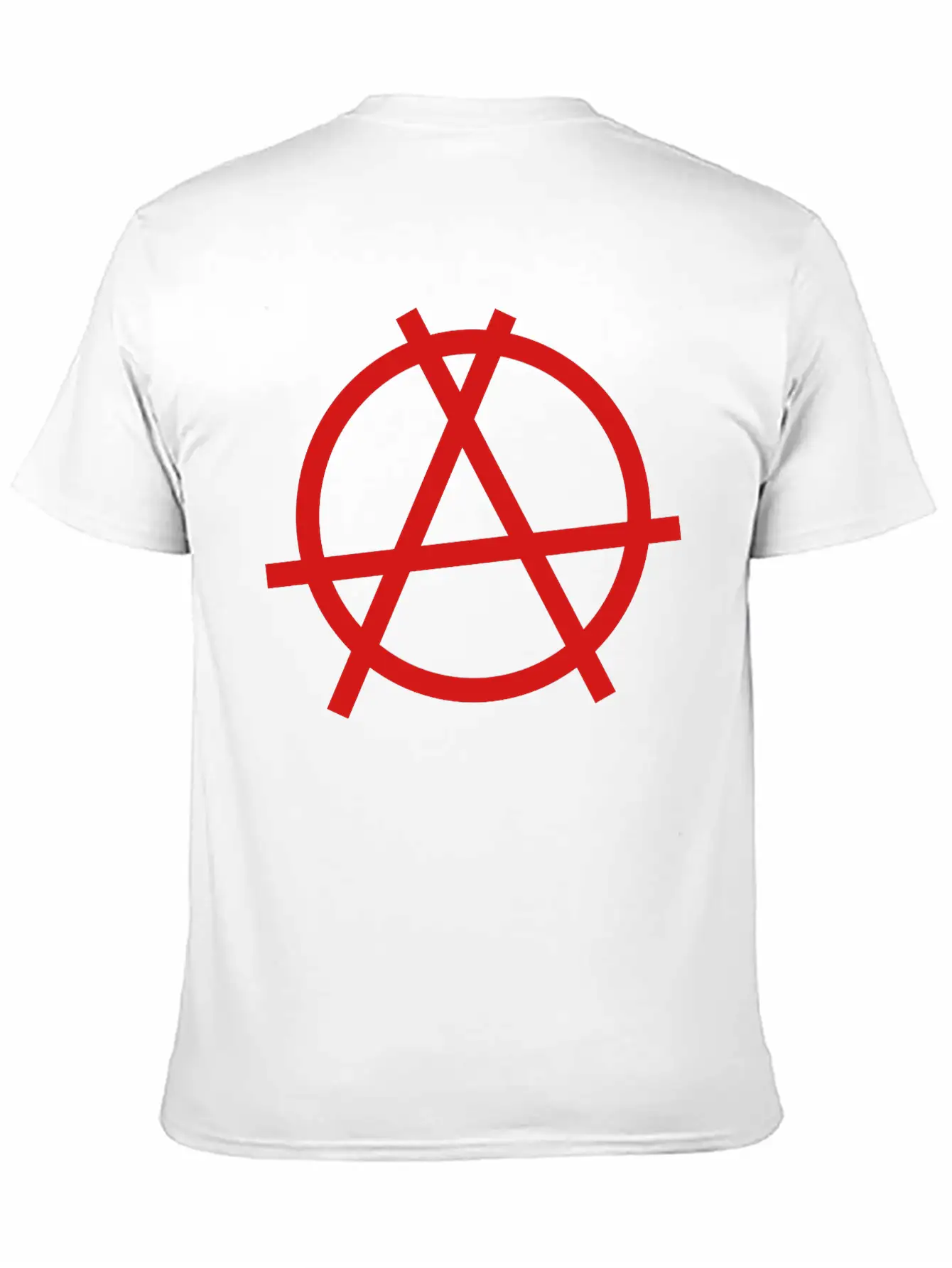 Anarchy Sign Unisex Casual T-Shirt – Clean Design For Daily Comfort