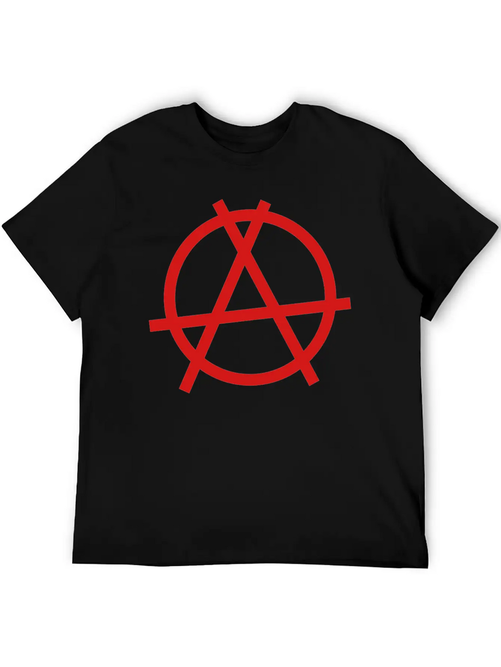 Anarchy Sign Unisex Casual T-Shirt – Clean Design For Daily Comfort