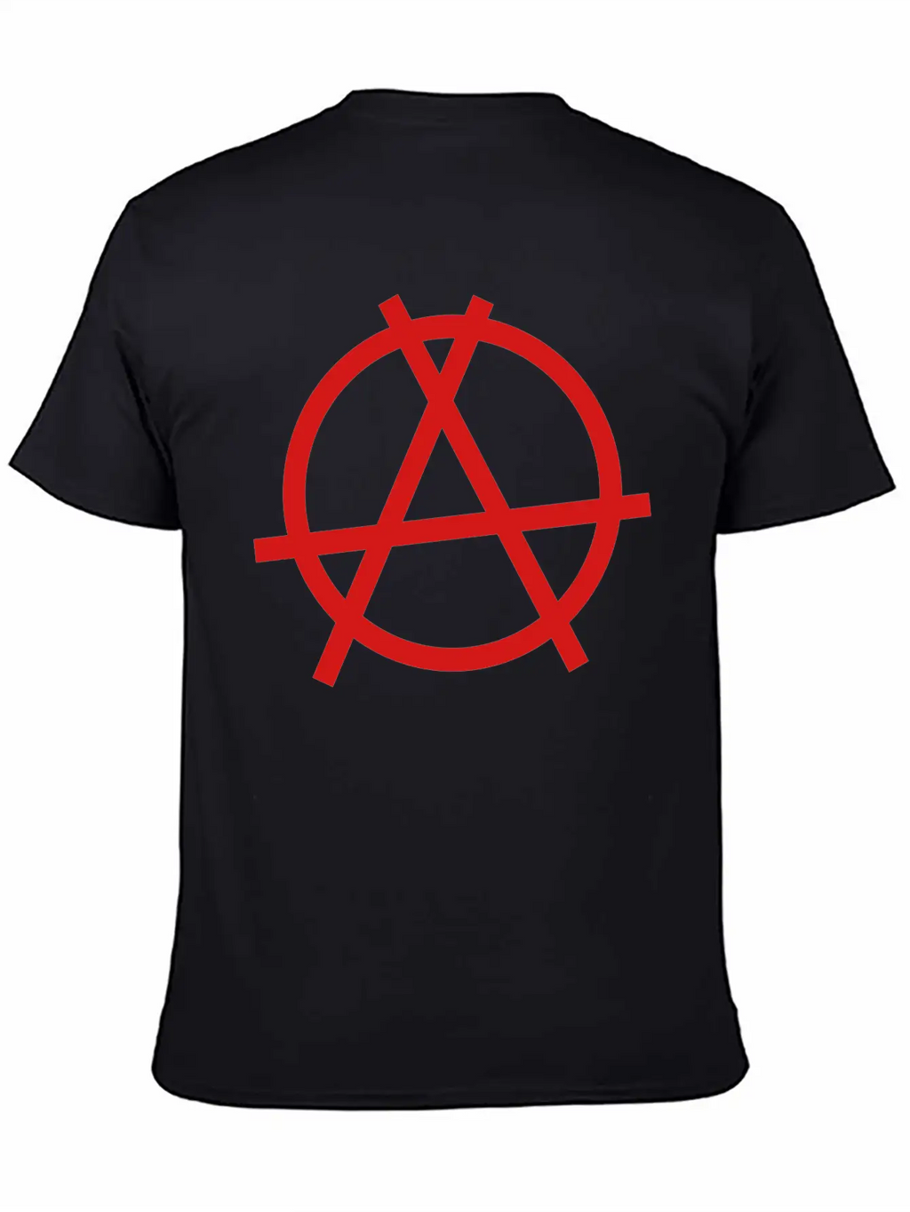 Anarchy Sign Unisex Casual T-Shirt – Clean Design For Daily Comfort