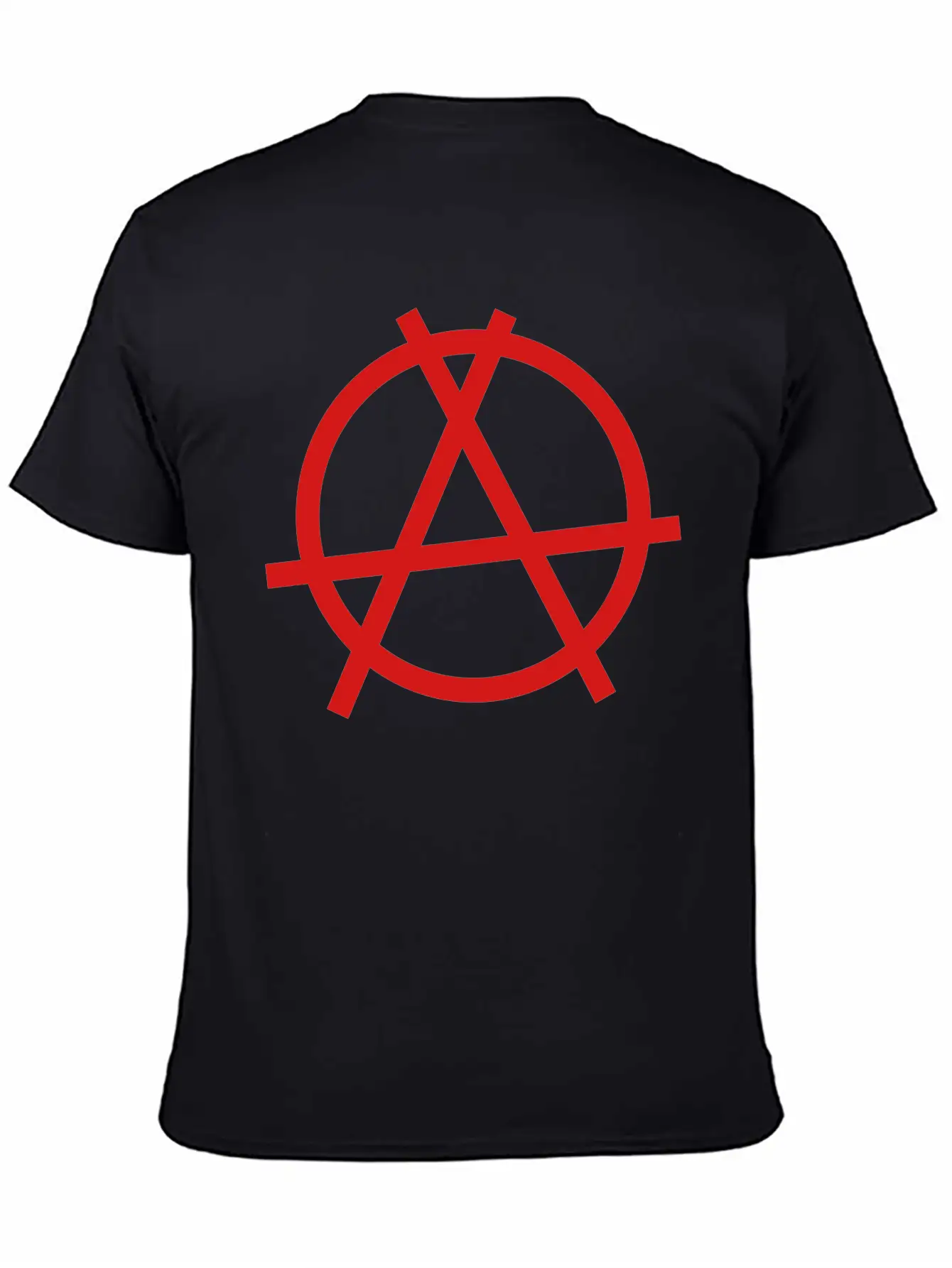 Anarchy Sign Unisex Casual T-Shirt – Clean Design For Daily Comfort