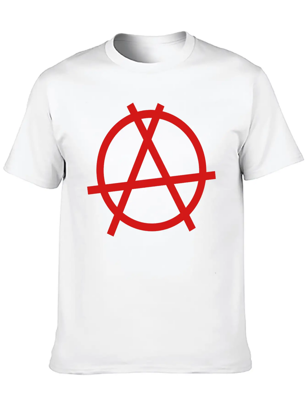 Anarchy Sign Unisex Casual T-Shirt – Clean Design For Daily Comfort