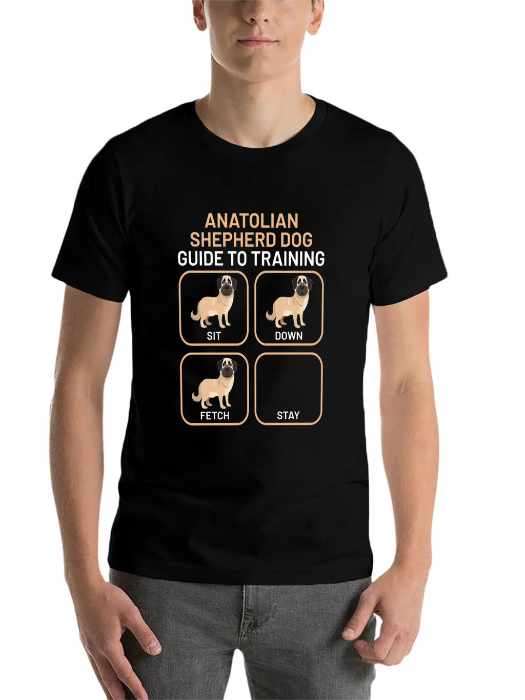 Anatolian Shepherd Dog Unisex Casual T-Shirt – Clean Design For Daily Comfort