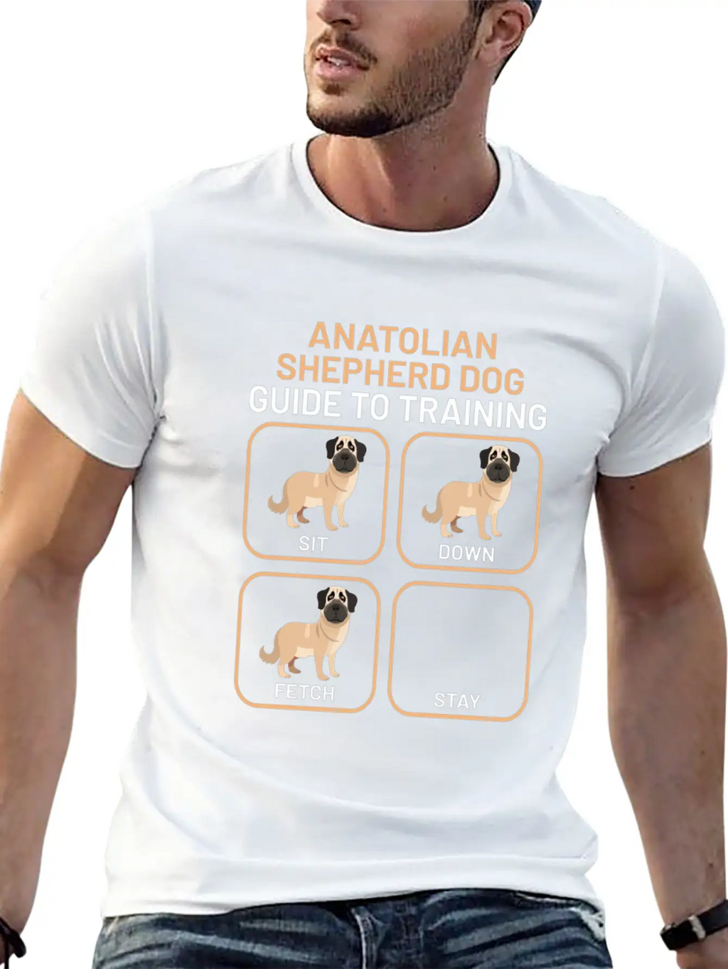 Anatolian Shepherd Dog Unisex Casual T-Shirt – Clean Design For Daily Comfort