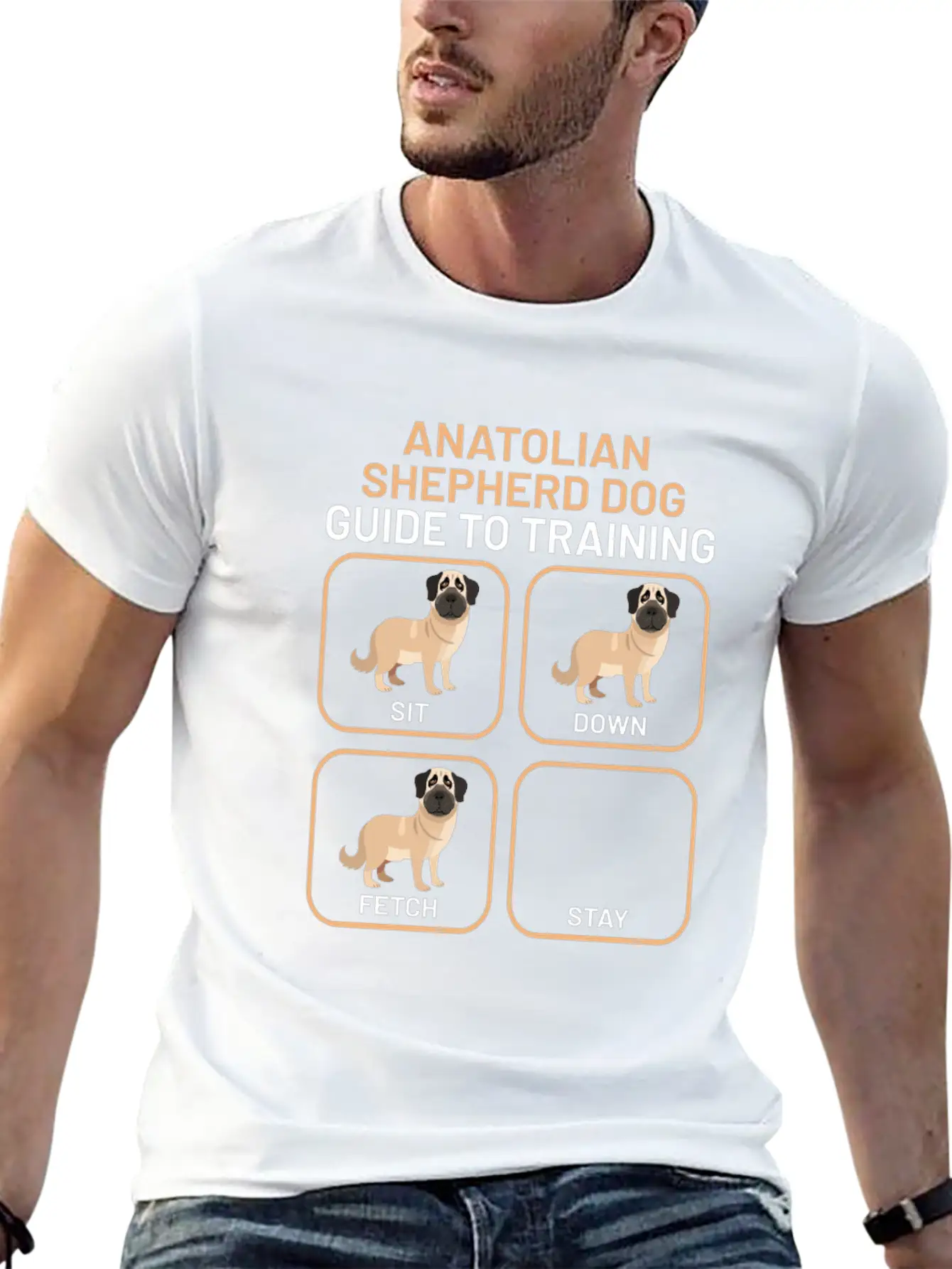 Anatolian Shepherd Dog Unisex Casual T-Shirt – Clean Design For Daily Comfort