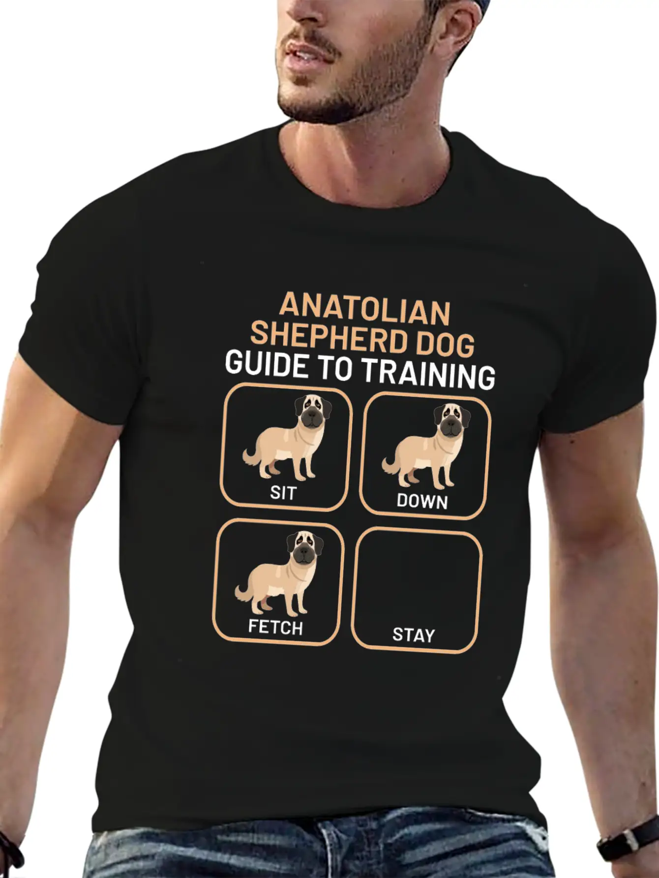 Anatolian Shepherd Dog Unisex Casual T-Shirt – Clean Design For Daily Comfort