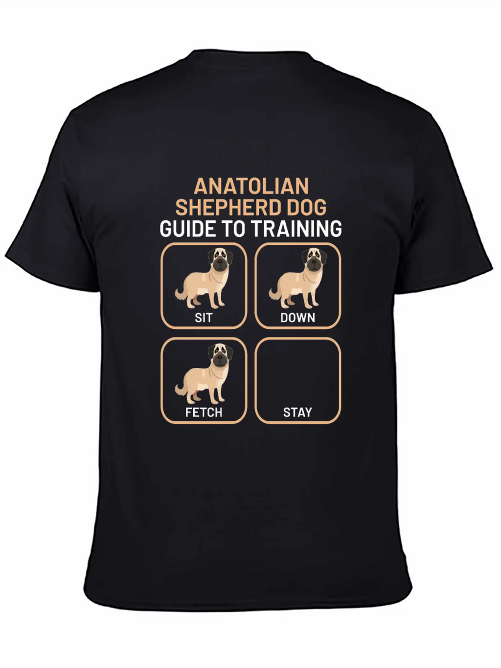 Anatolian Shepherd Dog Unisex Casual T-Shirt – Clean Design For Daily Comfort