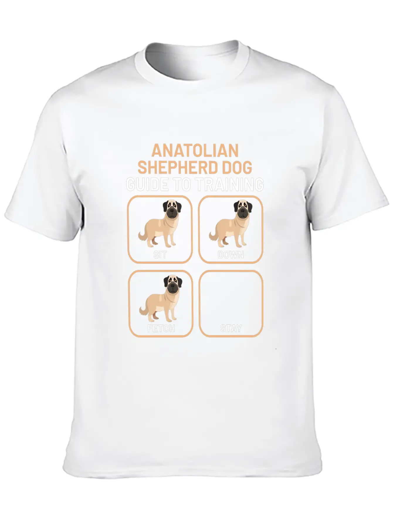 Anatolian Shepherd Dog Unisex Casual T-Shirt – Clean Design For Daily Comfort