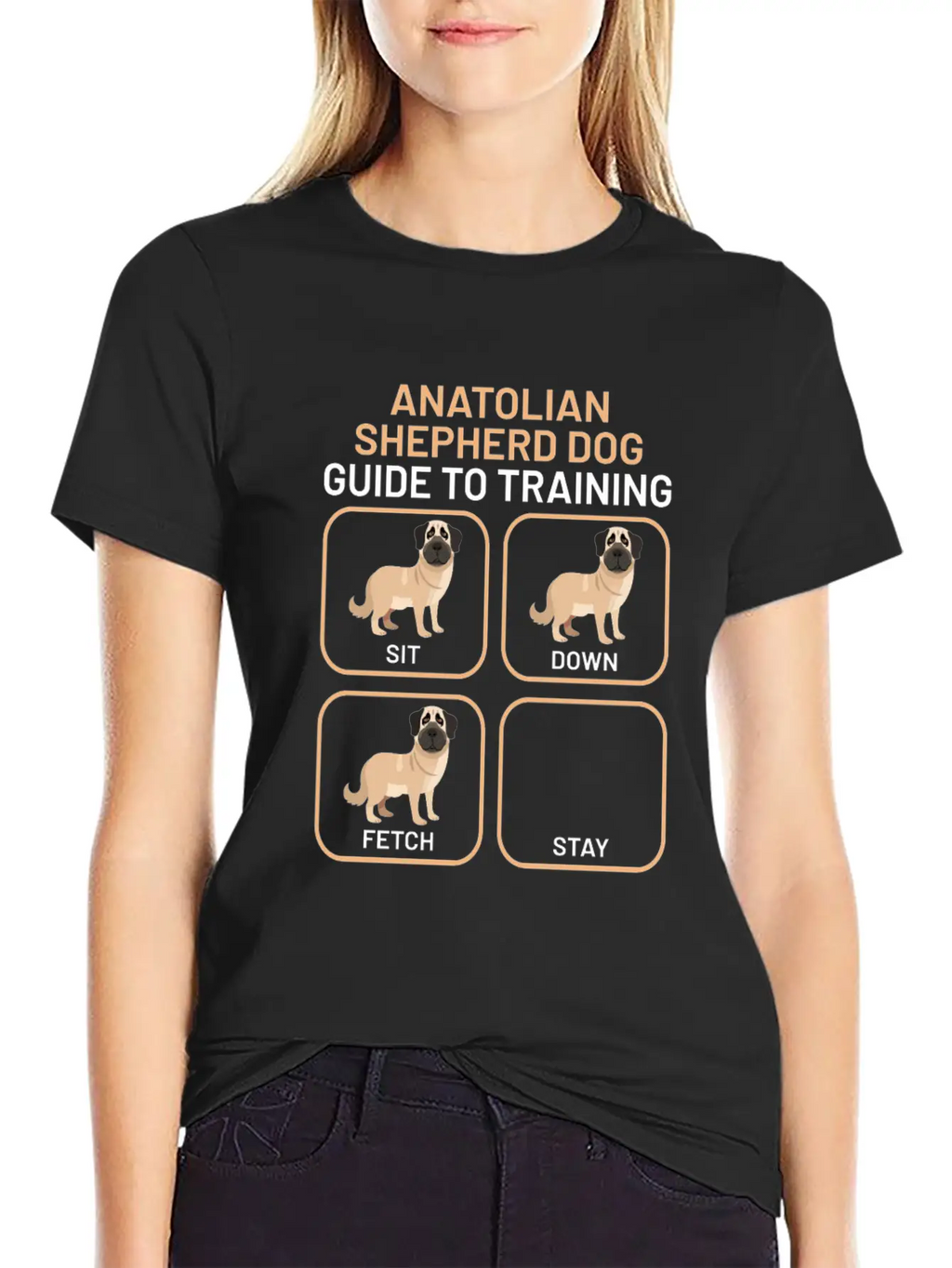 Anatolian Shepherd Dog Unisex Casual T-Shirt – Clean Design For Daily Comfort