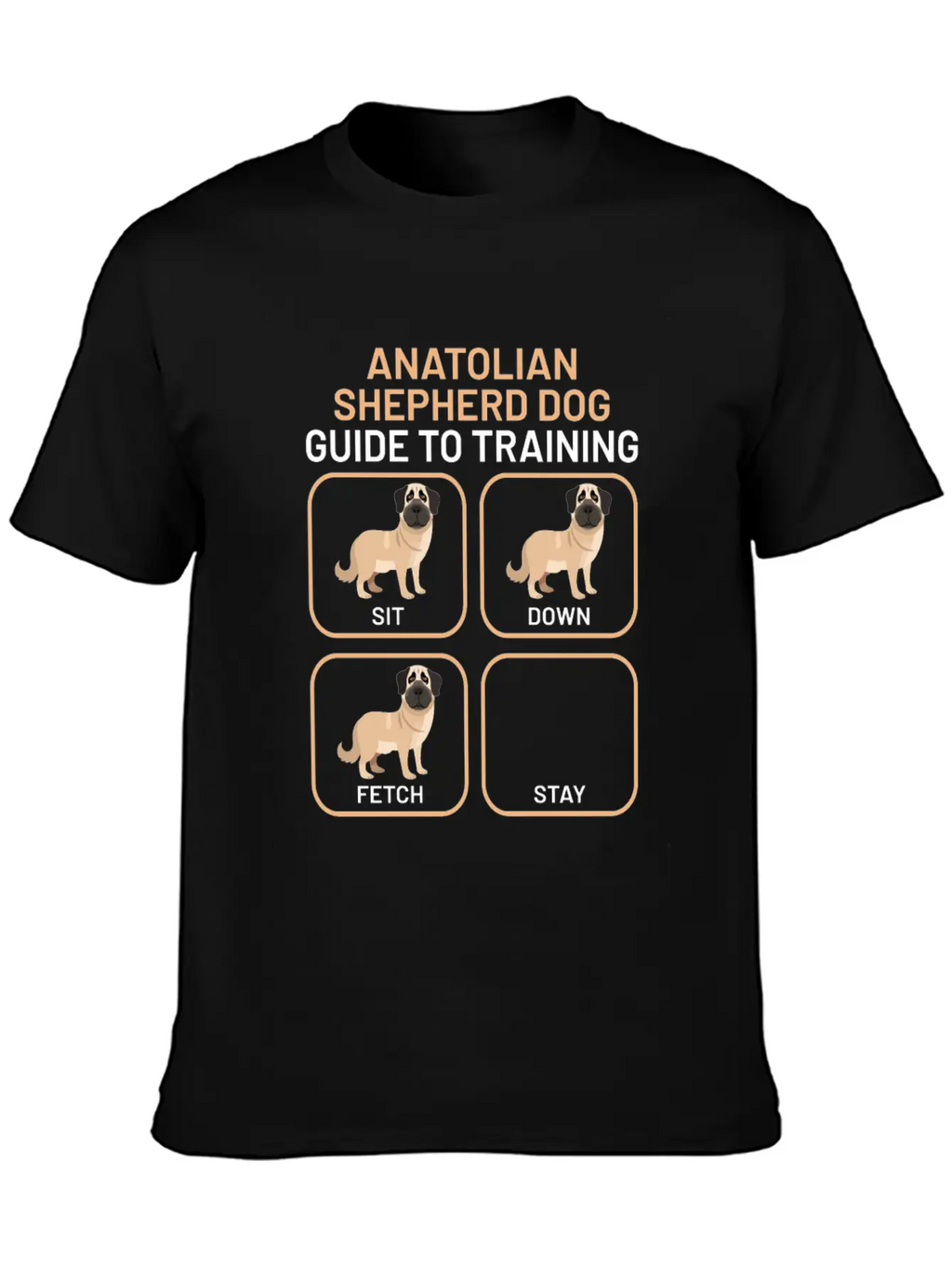Anatolian Shepherd Dog Unisex Casual T-Shirt – Clean Design For Daily Comfort