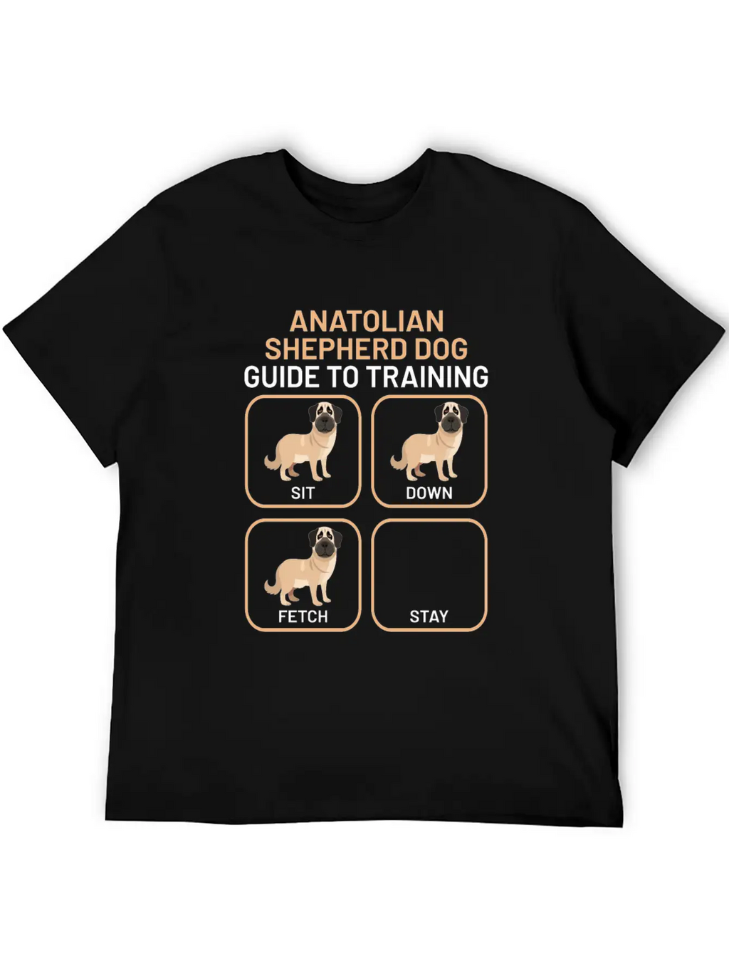 Anatolian Shepherd Dog Unisex Casual T-Shirt – Clean Design For Daily Comfort