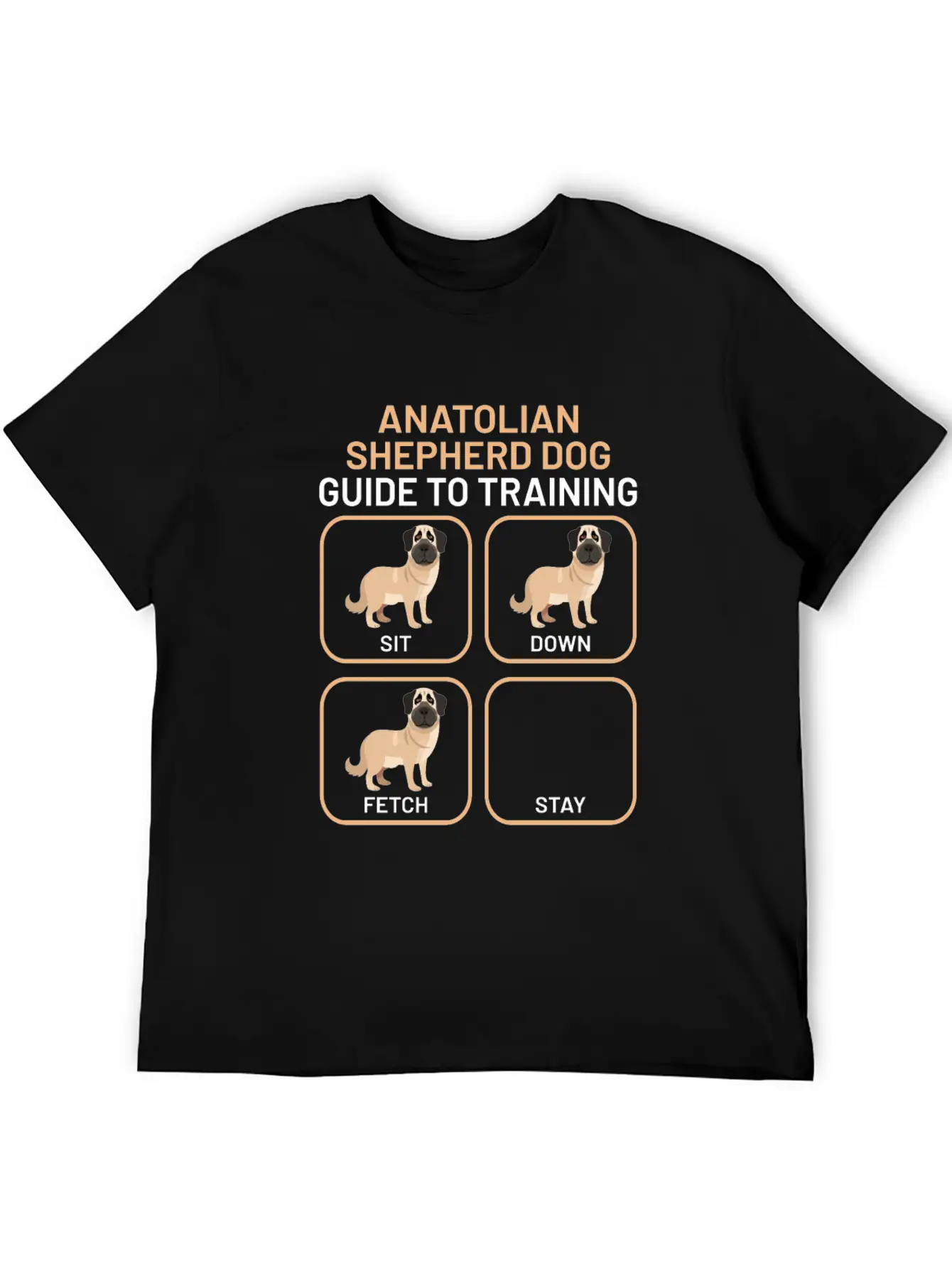 Anatolian Shepherd Dog Unisex Casual T-Shirt – Clean Design For Daily Comfort